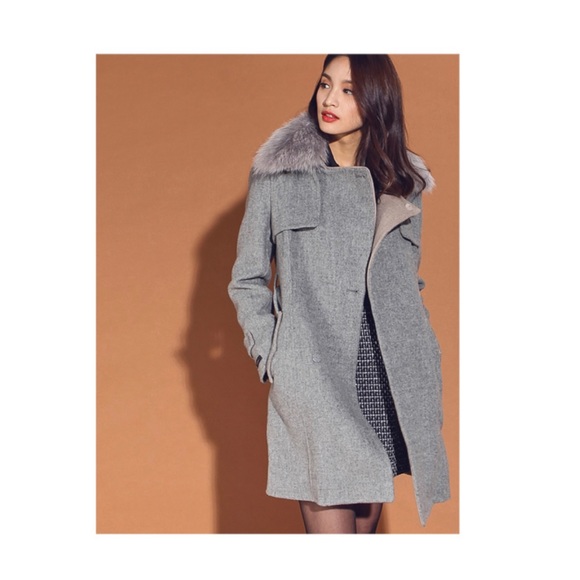 ROEM handmade TRENCH COAT, S, Grey - Picture 10 of 16